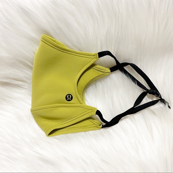 Lululemon • Earloop Face mask *Yellow Pear* - Picture 1 of 11